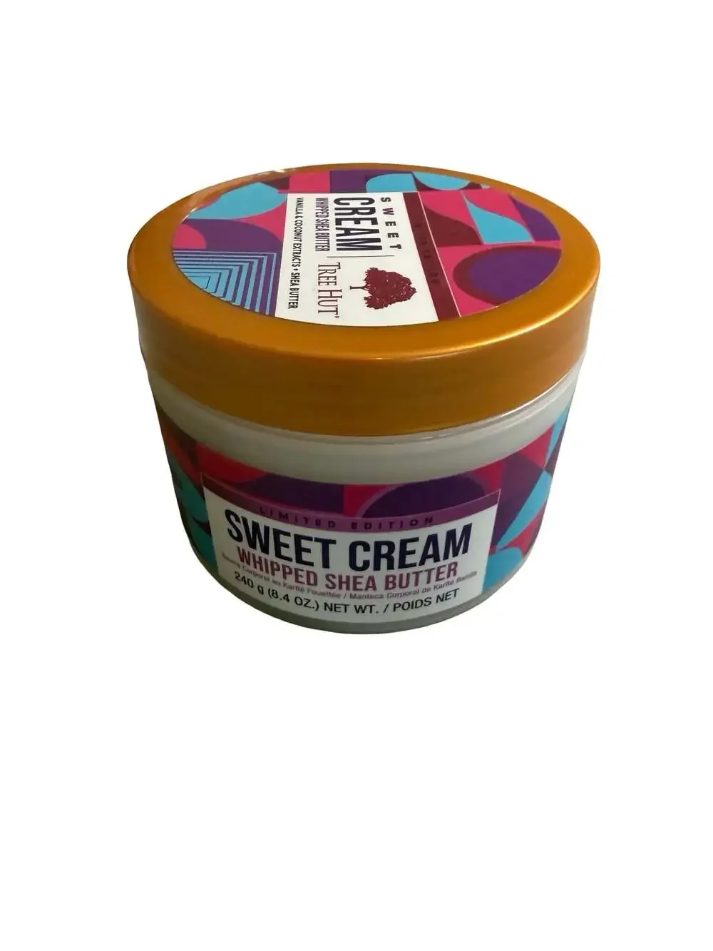 Tree Hut Sweet Cream Whipped Shea Body Butter, 8.4 oz - Limited Edition
